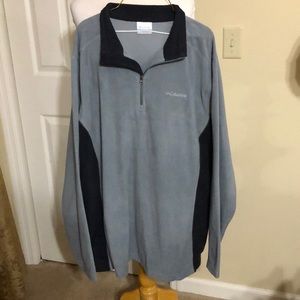 Men’s XL fleece Columbia pullover